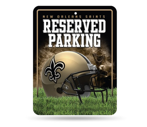 New Orleans Saints Aluminum Reserved Parking Sign NEW!!
