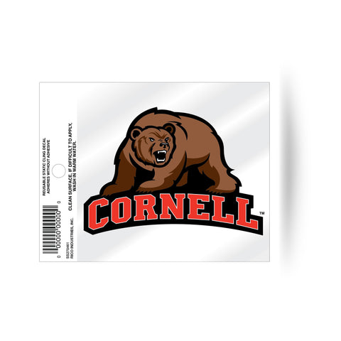 Cornell Big Red Static Cling Sticker NEW!! Window or Car! NCAA