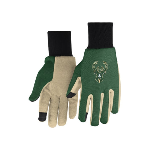 Milwaukee Bucks Texting Gloves NEW One Size Fits Most FOCO