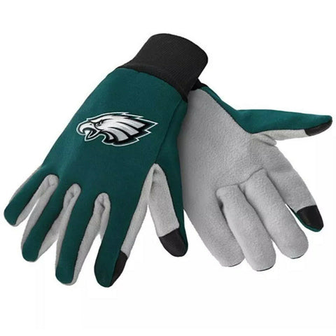 Philadelphia Eagles Texting Gloves NEW One Size Fits Most FOCO