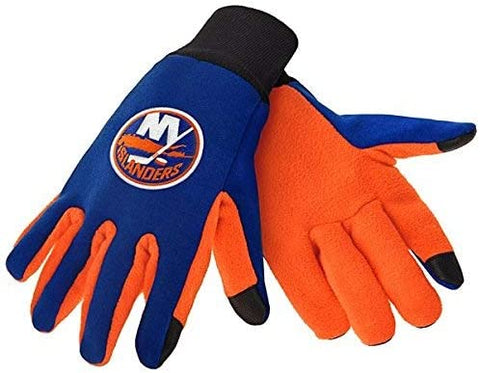 New York Islanders Texting Gloves NEW One Size Fits Most FOCO