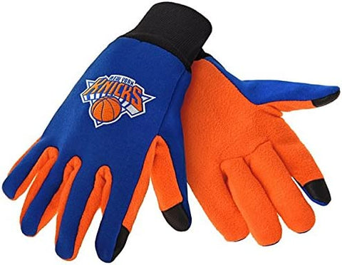 New York Knicks Texting Gloves NEW One Size Fits Most FOCO
