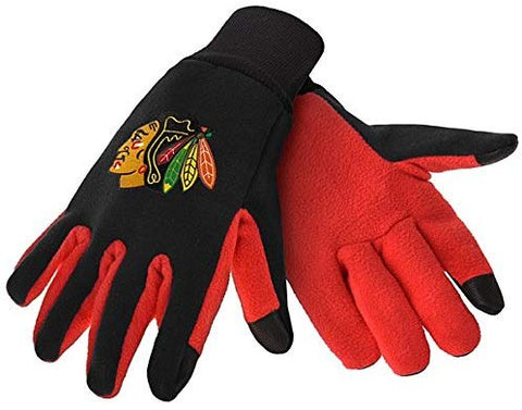 Chicago Blackhawks Texting Gloves NEW!