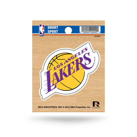 Los Angeles Lakers 3" x 2" Die-Cut Decal Window, Car or Laptop!