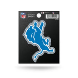 Detroit Lions Logo Die Cut Decal NEW!! 3 X 2 Window, Car or Laptop!