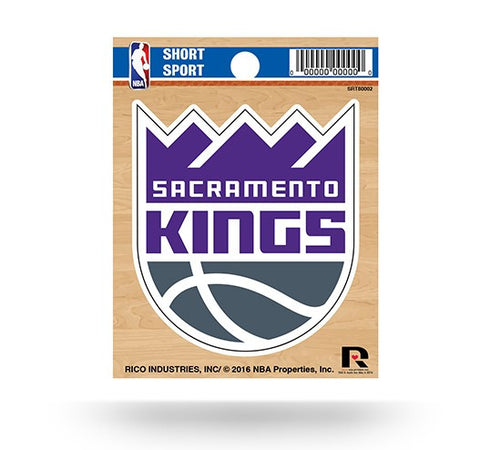 Sacramento Kings New Logo 3" x 3" Die-Cut Decal Window, Car or Laptop!