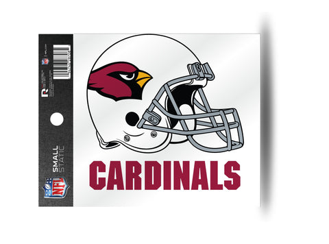 Arizona Cardinals Helmet Static Cling Sticker NEW!! Window or Car! NFL