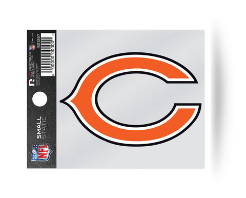 Chicago Bears Helmet Logo Static Cling Sticker Decal NEW!! Window or Car!