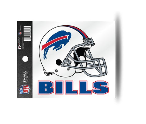 Buffalo Bills Helmet Static Cling Sticker NEW!! Window or Car! NFL