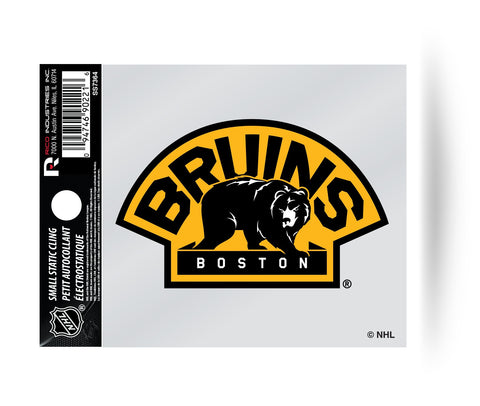 Boston Bruins Bear Logo Static Cling Sticker Decal NEW!! Window or Car!
