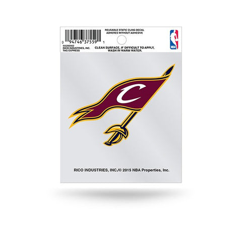Cleveland Cavaliers Sword Logo Small Static Window Cling
