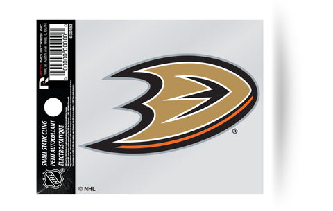 Anaheim Ducks Logo Static Cling Sticker NEW!! Window or Car!