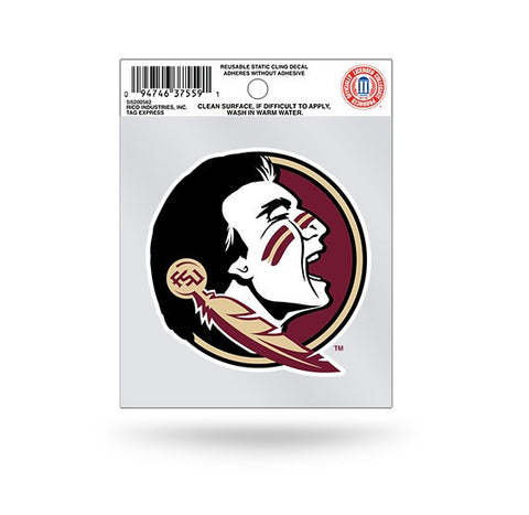 Florida State Seminoles Static Cling Sticker NEW!! Window or Car! NCAA