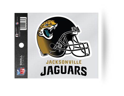 Jacksonville Jaguars Helmet Static Cling Sticker NEW!! Window or Car! NFL