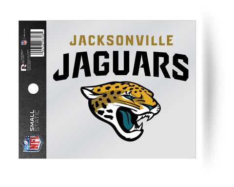 Jacksonville Jaguars Logo Static Cling Sticker NEW!! Window or Car! NFL