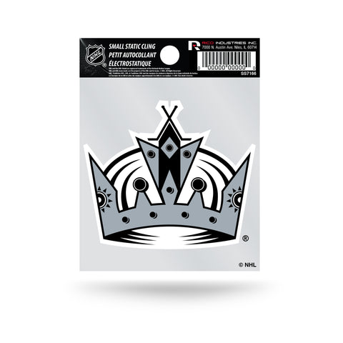 Los Angeles Kings Crown Logo Static Cling Sticker Decal NEW!! Window or Car!