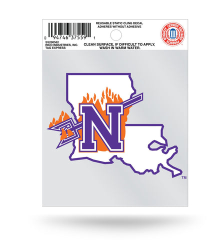 Northwestern State Demons Static Cling Sticker Decal NEW!! Window or Car!