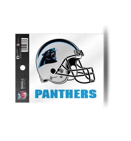 Carolina Panthers Helmet Static Cling Sticker NEW!! Window or Car! NFL