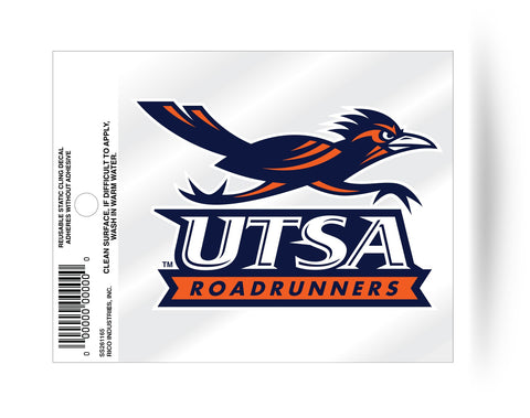 Texas San Antonio Roadrunners Static Cling Sticker Decal NEW!! Window or Car!