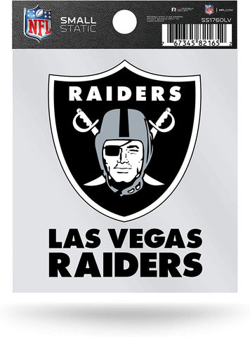 Las Vegas Raiders Logo Static Cling Sticker NEW!! Window or Car!