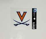 Virginia Cavaliers Die-Cut Decal 3x3 Inches Window Car Laptop Free Shipping!