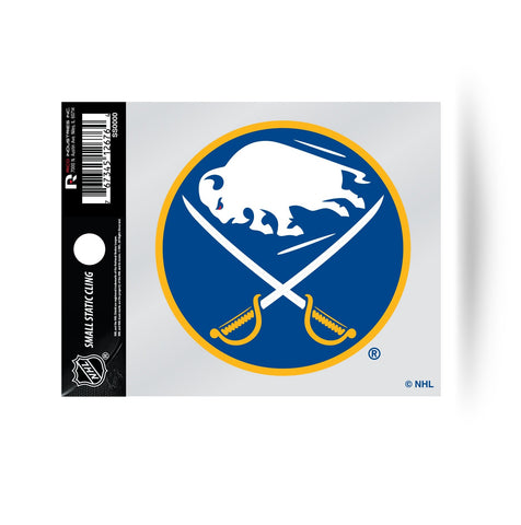 Buffalo Sabres Logo Static Cling Decal Sticker NEW!! Window or Car!