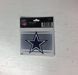 Dallas Cowboys Logo Static Cling Sticker NEW!! Window or Car! Wincraft