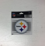 Pittsburgh Steelers Logo Static Cling Sticker NEW!! Window or Car! Wincraft