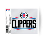 Los Angeles Clippers Logo Static Cling Sticker NEW!! Window or Car! NBA