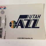 Utah Jazz Logo Static Cling Sticker NEW!! Window or Car! NBA