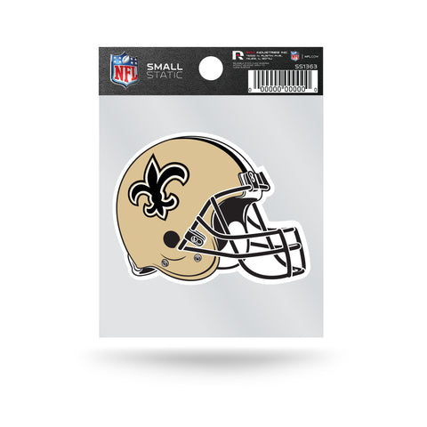 New Orleans Saints Helmet Static Cling Sticker NEW!! Window or Car!