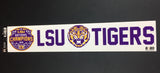 LSU Tigers 2019 National Champions Tailgate Sticker NEW 3x16 Inches