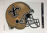 New Orleans Saints Helmet Die Cut Multi Use Decal Window 8x11 Inches