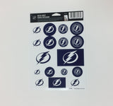 Tampa Bay Lightning Vinyl Sticker Sheet 17 Decals 5x7 Inches