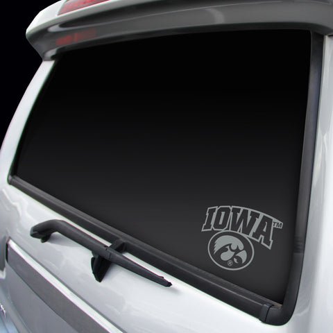 Iowa Hawkeyes Logo Window Graphic Decal NEW!! Chrome FREE SHIPPING!!!