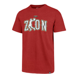 Zion Williamson New Orleans Pelicans Red Shirt Free Shipping! Jump Logo