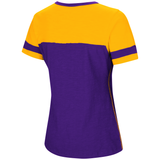 LSU Tigers Womens Shirt Purple Coach V-Neck Free Shipping!